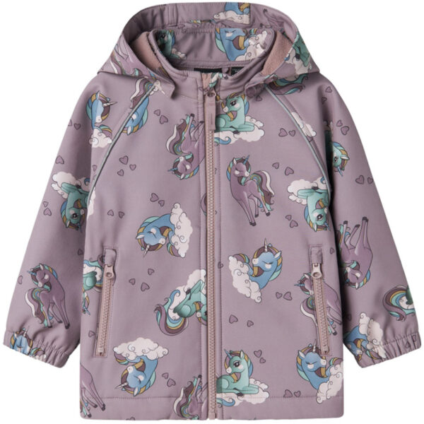 Name it softshell jope 'Purple dove'